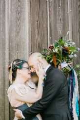 Artistic, Colourful, Botanical, Whimsical Wedding with Rabbits 39