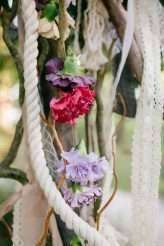 Artistic, Colourful, Botanical, Whimsical Wedding with Rabbits 52