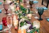 Artistic, Colourful, Botanical, Whimsical Wedding with Rabbits 70