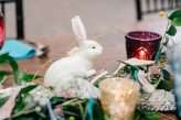 Artistic, Colourful, Botanical, Whimsical Wedding with Rabbits 77