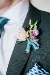 Artistic, Colourful, Botanical, Whimsical Wedding with Rabbits 9