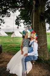 Eco Conscious Festival Wedding Weekend 45