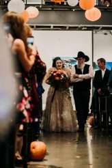 Halloween Geode Crystal Spooky Wedding 34