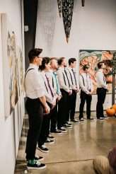 Halloween Geode Crystal Spooky Wedding 35