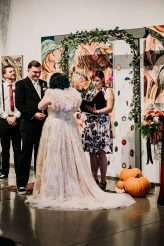 Halloween Geode Crystal Spooky Wedding 36