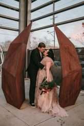 Halloween Geode Crystal Spooky Wedding 56