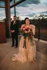 Halloween Geode Crystal Spooky Wedding 61