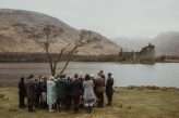 Intimate Wedding by Loch Awe with the Bride in a £25 Thrift Store Dress! (10)