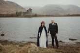 Intimate Wedding by Loch Awe with the Bride in a £25 Thrift Store Dress! (28)