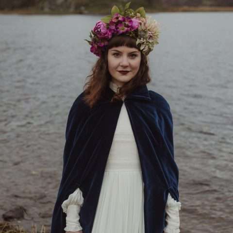 Intimate Wedding by Loch Awe with the Bride in a £25 Thrift Store Dress! (33)