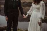 Intimate Wedding by Loch Awe with the Bride in a £25 Thrift Store Dress! (37)