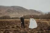Intimate Wedding by Loch Awe with the Bride in a £25 Thrift Store Dress! (38)