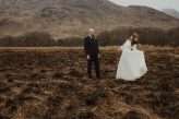 Intimate Wedding by Loch Awe with the Bride in a £25 Thrift Store Dress! (39)