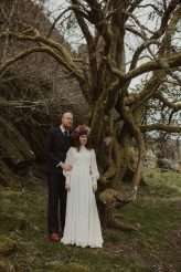 Intimate Wedding by Loch Awe with the Bride in a £25 Thrift Store Dress! (43)
