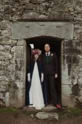Intimate Wedding by Loch Awe with the Bride in a £25 Thrift Store Dress! (50)