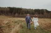 Intimate Wedding by Loch Awe with the Bride in a £25 Thrift Store Dress! (6)
