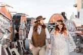 Laid Back Las Vegas Wedding with a Neon Graveyard Ceremony & Pizza Reception (18)