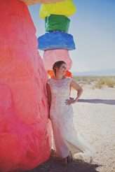 Las Vegas Elopement with a Neon Museum Ceremony & a Ghost Town Photo Shoot! (27)