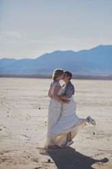 Las Vegas Elopement with a Neon Museum Ceremony & a Ghost Town Photo Shoot! (49)