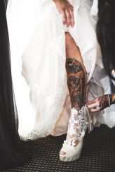 Luxe, Enchanted, Cinderella Story Rainforest Wedding Tattooed Bride 33