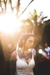 Luxe, Enchanted, Cinderella Story Rainforest Wedding Tattooed Bride 57