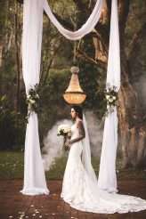 Luxe, Enchanted, Cinderella Story Rainforest Wedding Tattooed Bride 60