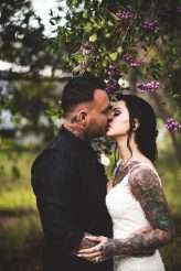 Luxe, Enchanted, Cinderella Story Rainforest Wedding Tattooed Bride 70