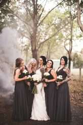 Luxe, Enchanted, Cinderella Story Rainforest Wedding Tattooed Bride 73