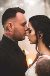 Luxe, Enchanted, Cinderella Story Rainforest Wedding Tattooed Bride 76
