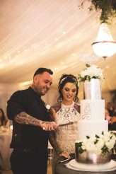 Luxe, Enchanted, Cinderella Story Rainforest Wedding Tattooed Bride 82