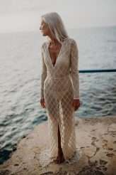 Modern Boho Relaxed Jamaica Beach Elopement 23