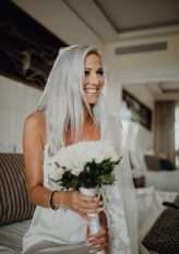 Modern Boho Relaxed Jamaica Beach Elopement 3