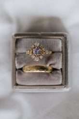 Moody Art Deco Glam Wedding with Dogs 13