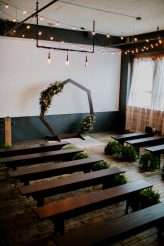 Moody Art Deco Glam Wedding with Dogs 17