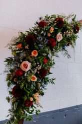 Moody Art Deco Glam Wedding with Dogs 21