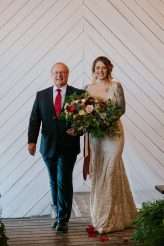 Moody Art Deco Glam Wedding with Dogs 52