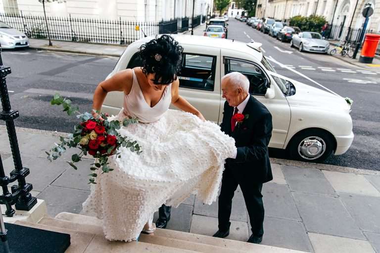 Punk Rock Brit Pop Shepherd s Bush London Wedding 12 Rock N Roll Bride