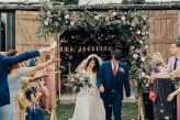 Rustic Welsh Barn Disney Wedding Tattooed Bride 61