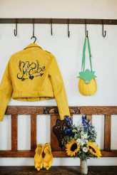 Yellow summer fete picnic wedding rosedew farm (1)