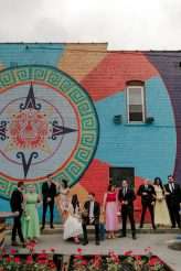 mark & courtney, el club wedding