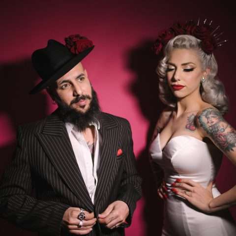 A Party Hard, Rock n Roll Tel Aviv Celebration with a Red & Black Dress Code (19)