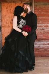All Black Everything Death Metal Gothic Wedding 28