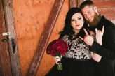 All Black Everything Death Metal Gothic Wedding 30