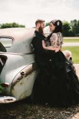 All Black Everything Death Metal Gothic Wedding 31