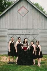 All Black Everything Death Metal Gothic Wedding 48