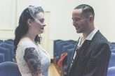 Punk Rock London Wedding Tattoo Shop Reception (36)