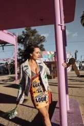 Rock n Roll Las Vegas Elopement with a Discount Universe Dress & a Ring Bear-er! (28)