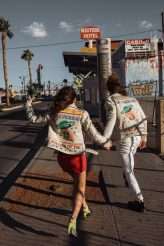 Rock n Roll Las Vegas Elopement with a Discount Universe Dress & a Ring Bear-er! (34)