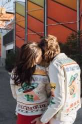 Rock n Roll Las Vegas Elopement with a Discount Universe Dress & a Ring Bear-er! (35)