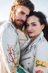 Rock n Roll Las Vegas Elopement with a Discount Universe Dress & a Ring Bear-er! (46)